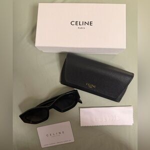 *free shipping* Celine Paris Triomphe Sunglasses in Acetate- WITH RECEIPT